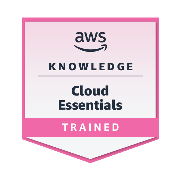 AWS Knowledge: Cloud Essentials training badge